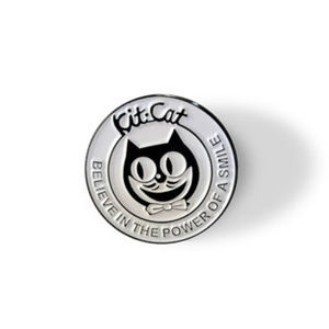 Kit-Cat Klock enamel pin kit cat clock